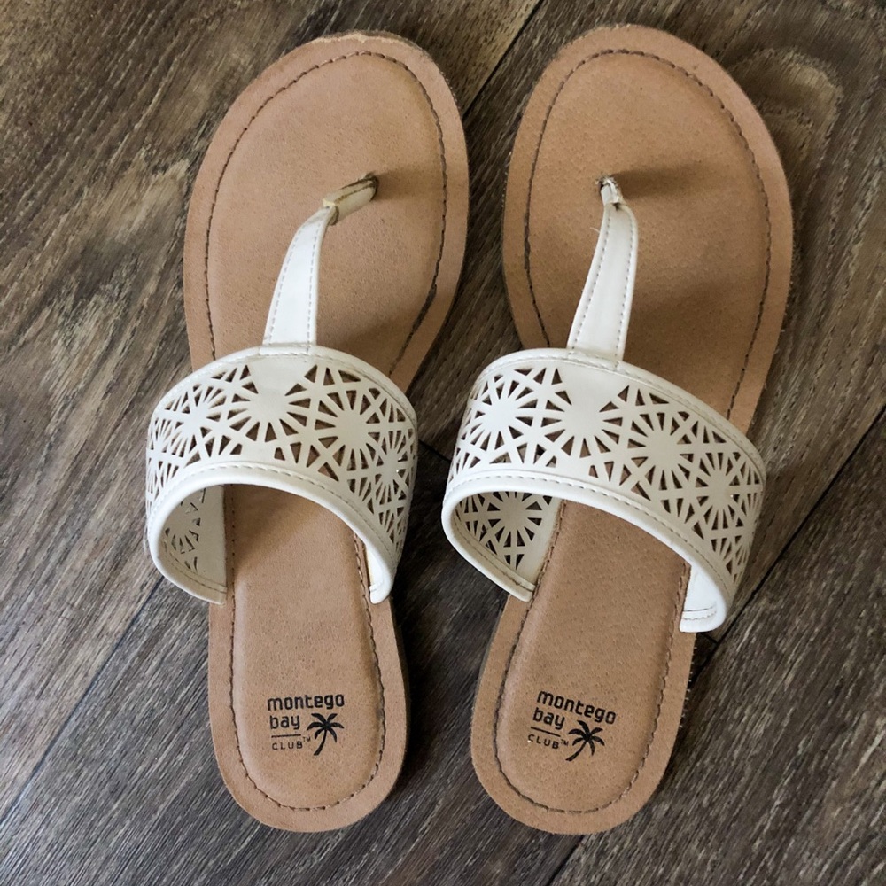 Montego bay summer sandals size 8